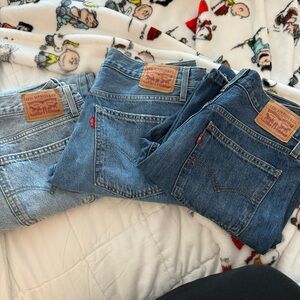 Set of 3 - Levi’s Low Pro Women’s Jeans